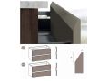 Zwei Schubladen, eine davon symmetrisch, Hhe 48 cm, Waschtischunterschrank - KYRYA L42