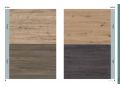 Vier Schubladen: 3 obere und 1 untere, Hhe 64 cm, Waschtischunterschrank - KYRYA L37