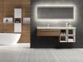 Dreitrig, Hhe 64 cm, Waschtischunterschrank - KYRYA L21