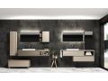 Dreitrig, Hhe 64 cm, Waschtischunterschrank - KYRYA L21