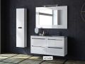 Waschtischset __plus__ Doppelwaschbecken __plus__ Spiegel - CADIX 2V
