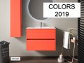 Waschtisch mit  100 cm - 2 Schubladen __plus__ Waschbecken __plus__ Spiegel - COLORS FORTY 2T