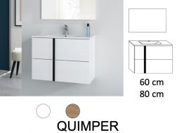 Waschtischunterschrank __plus__ Waschbecken __plus__ Spiegel - QUIMPER