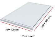 Duschwanne, diskrete Entwässerung - DISCRET SLATE