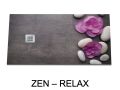 Duschwanne, verziert mit einem personalisierten Bild - ZEN