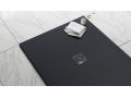 Duschwanne mit Rand, extra flaches Harz - LIMIT XL