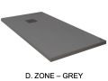 Duschwanne, mit Platz zum Abwischen - DRYING ZONE