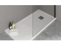 Duschwanne, mit Platz zum Abwischen - DRYING ZONE