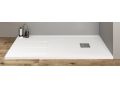 Duschwanne, mit Platz zum Abwischen - DRYING ZONE