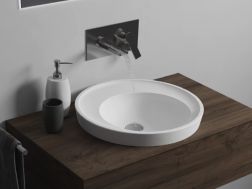 Aufsatzwaschbecken, Ø 44 cm, aus Solid Surface-Harz - EKAVIP