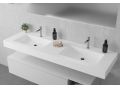 Design-Waschbecken,  aus Mineralharz mit fester Oberfl�che - CHESTE 50 DOUBLE