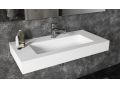 Design-Waschbecken,  aus Mineralharz mit fester Oberflche - CHESTE 68