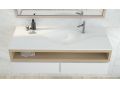 Design-Waschbecken,  aus Mineralharz mit fester Oberflche - MUNDI