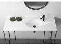 Design-Waschbecken,  aus Mineralharz mit fester Oberflche - MUNDI