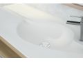Design-Waschbecken,  aus Mineralharz mit fester Oberflche - MUNDI