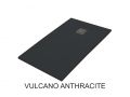 180 cm - Duschwannen, Mineralharz, rutschfest - VULCANO  Anthrazit oder Beige