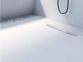 Flexible und ultra-widerstandsfähige Duschwanne mit Duschablauf – EXTREME LINEAR