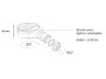 Duschwanne, flexibel und unzerbrechlich innovative Technik - UNBREAKABLE LINEAR 180
