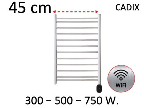 Designer Handtuchwrmer, elektrisch, Breite 45 cm - CADIX WIFI