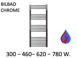 Design-Handtuchwärmer, hydraulisch, für Zentralheizung - BILBAO CHROME 50