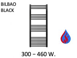 Design-Handtuchwärmer, hydraulisch, für Zentralheizung - BILBAO BLACK 50