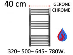 Design-Handtuchwärmer, hydraulisch, für Zentralheizung - GERONE CHROME 40