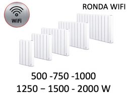 Elektrischer Heizkörper, mit Natursteinkern - RONDA WIFI