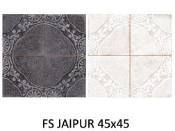 FS JAIPUR 45x45 -Fliesen mit altem Aussehen.
