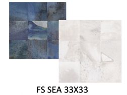 FS SEA 33x33 -Fliesen mit altem Aussehen.