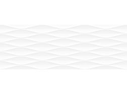 DIAMOND 30x100 cm - Weiße Design-Wandfliesen