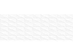 FOLD 30x100 cm - Weiße Design-Wandfliesen