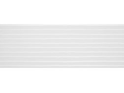 LINOC 30x90 cm - Weiße Design-Wandfliesen