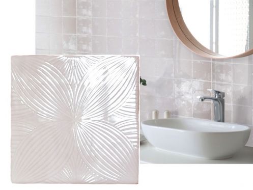 Melody Leilani 13x13 cm - Wandfliesen, Antikoptik