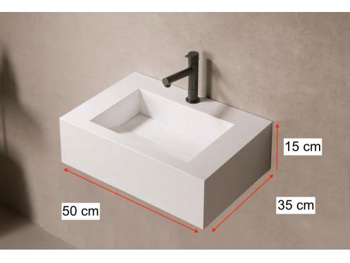 Handwaschbecken, aus Solid-Surface - MINI ARIEL STANDARD