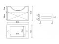 Handwaschbecken, aus Solid-Surface - MINI DIONE MIDDLE