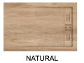 Duschwanne, Rinne, Holzoptik - EVO WOOD