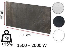 Designheizkörper, elektrisch, mit Wärmespeicher __plus__15__percent__ - STONEHENGE Horizontal