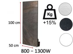 Designheizkörper, elektrisch, mit Wärmespeicher __plus__15__percent__ - STONEHENGE Vertical