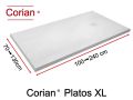 Duschwanne Corian, extra flaches - PLATOS CORIAN