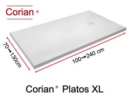 Duschwanne aus Corian ® - PLATOS XL