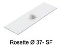 Waschbecken, wandhngend oder Arbeitsplatte, aus Mineralharz - ROSETTE  37