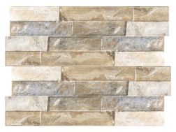 Ordino Beige 8 x 44.2 cm - Wandfliesen, Steinoptik