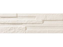 Tikal White 17 x 52 cm - Wandfliesen, Steinoptik