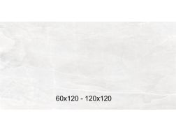 Akron White 60x120, 120x120 cm - Fliesen in Marmoroptik