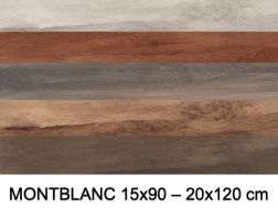 MONTBLANC - Fliese in Holzparkettoptik