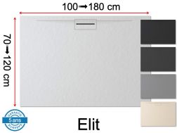 Duschwanne, Design Front Drain - ELIT