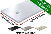 Duschwannen, extraflach, rutschfest - TECHNIK