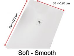 Duschwanne nach Mass, extra flach - SMART SOFT