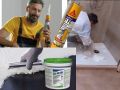 Reparaturplatte fr Duschwannen, zum Befliesen oder aus Harz __int__ BANENOVA