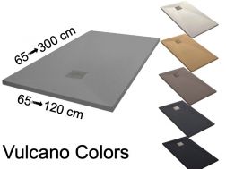 Duschwannen aus Acrystone®-Harz, VULCANO Colors 135